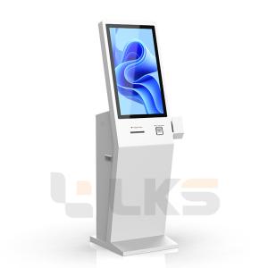 China 32 Inch Self Service Terminal Visitor Management Registration Machine Kiosk Inquiry Event Check In Ticket Kiosk wholesale