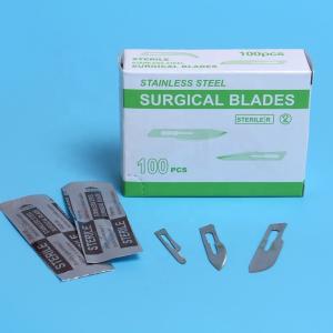 China Disposable Surgical Blades 10x10x15cm Stainless Steel Scalpel wholesale