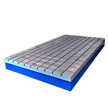 Quality Ra3.2 Crossed T Slot Cast Iron Surface Plates Working Table for sale