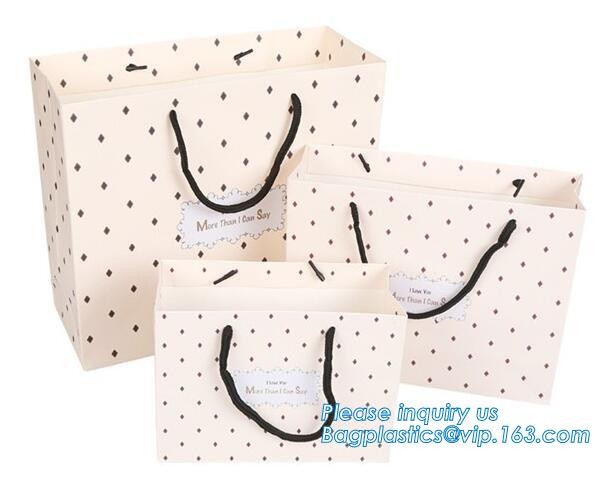 Fashion Custom Printing Luxury Gift Shopping Carrier Paper Bag With Your Own Logo Print,strong twisted handle black leat
