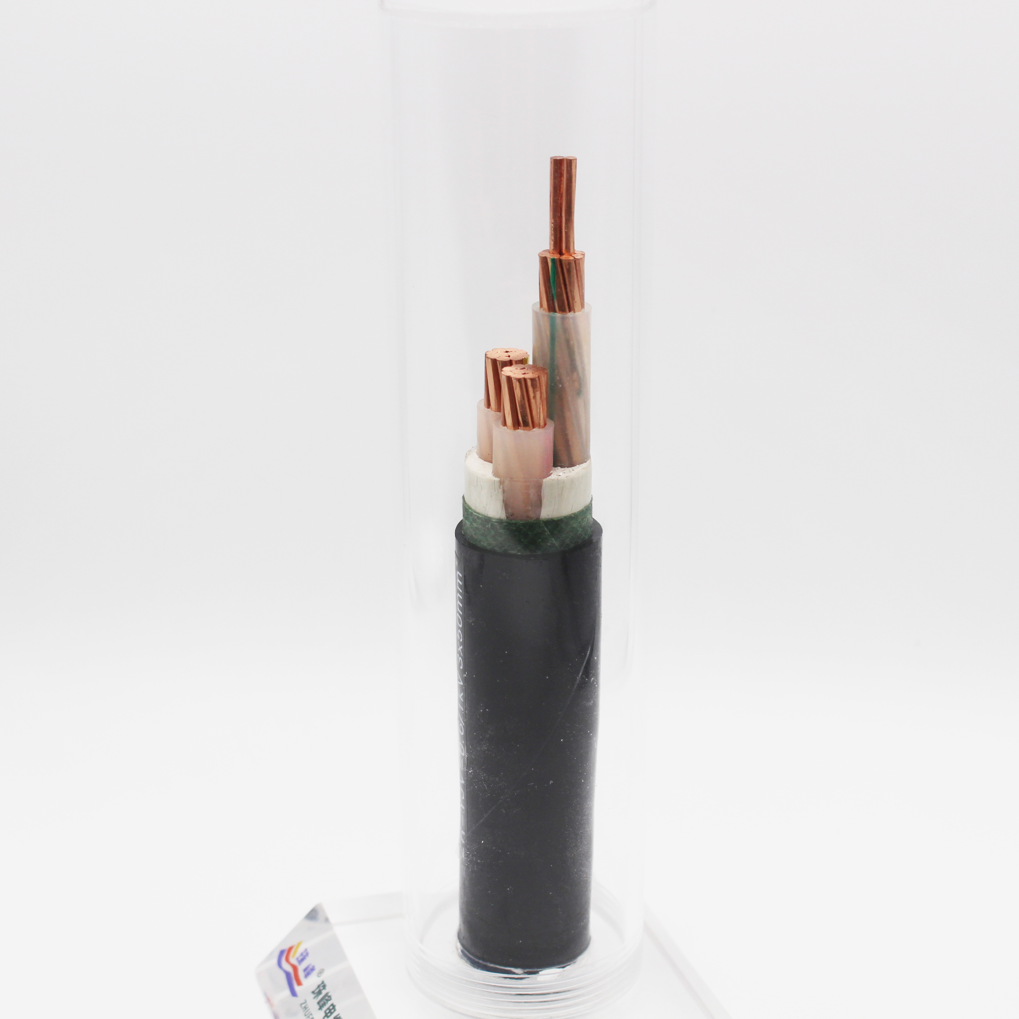 0.6/1KV Low Voltage Copper Conductor XLPE Insulated PVC Sheath Power Cable with 3 Cores