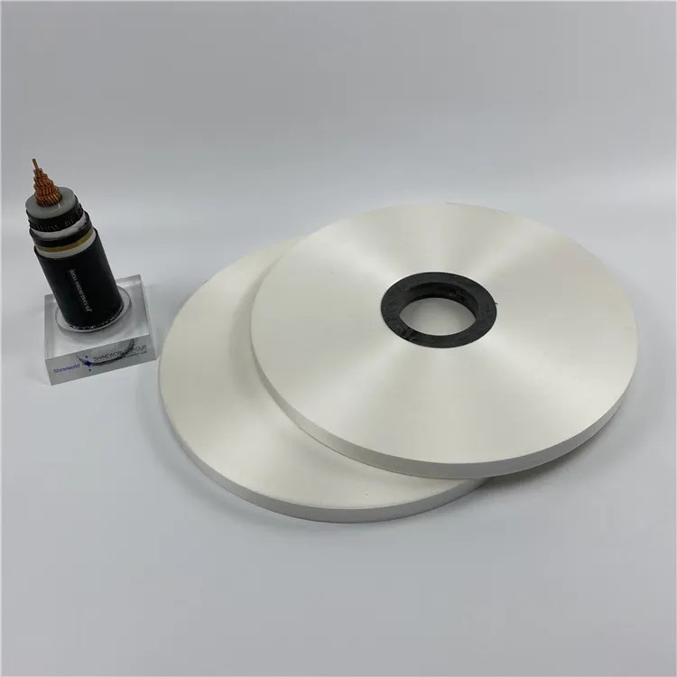 White 130mic Thick 60mm Width PP Foam Tape For Cable Wrapping And Insulation