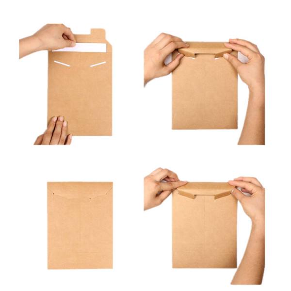 Recycled Custom Original Rigid Cardboard Envelope Mailer for Packaging