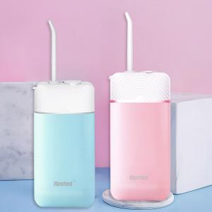 China Mini Design Collapsible Water Flosser Electric Water Flosser Oral Irrigator With Storagable Nozzle wholesale