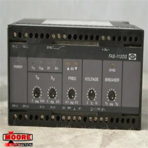 China FAS-113DG  FAS113DG  DEIF  Synchroniser Generator Synchronizer Emergency Power on sale