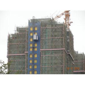 China EN 12159 2012 2500KG Rack &amp; Pinion Personnel Hoist System wholesale