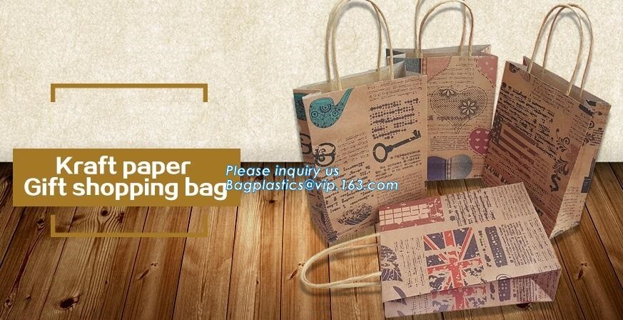 Customized Cut Printed Coated Paper Shopping Bag with Matt Lamination,rope handle custom logo printed white paper bag