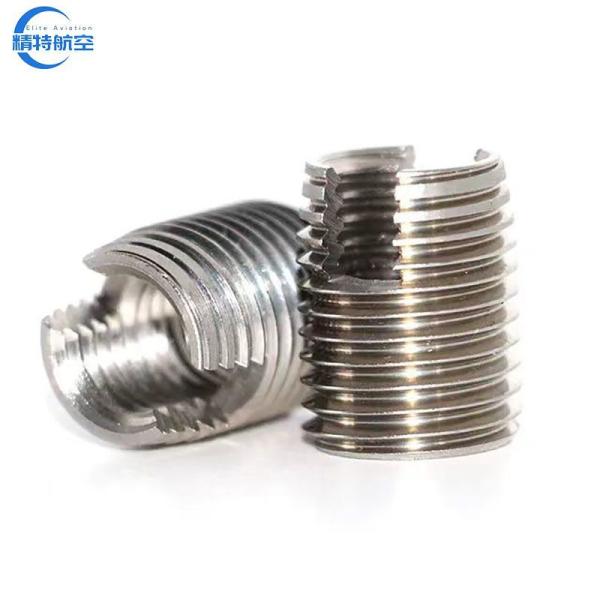500pcs/bag Selftapping Slotted Insert Tangless Coils Screw Threaded Insert for Durable and Precise Threaded Connections