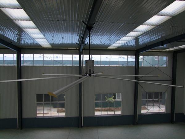 USA 16foot Air ventilating industrial ceiling fan hvls big blade 363000 CFM low rpm