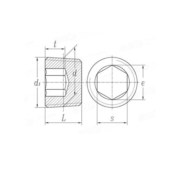 DIN906 High Strength Grade 8.8 Hexagon Socket Pipe Plug