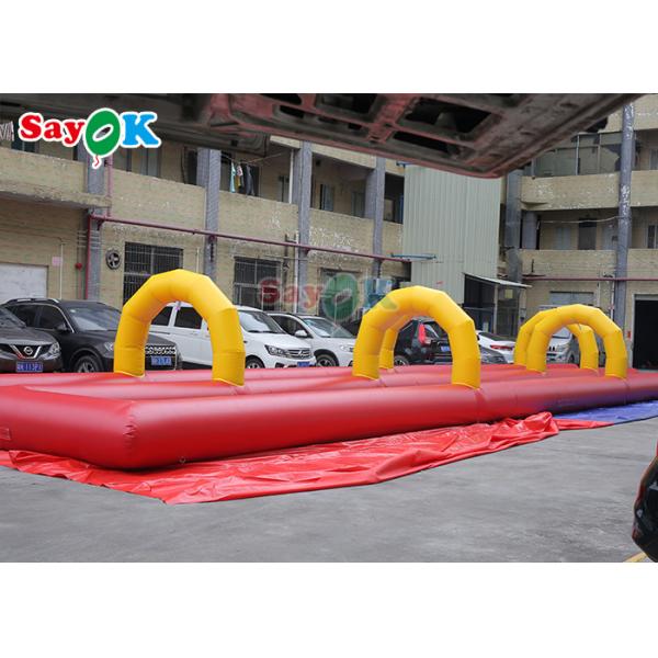 Outdoor Inflatable Slide Attractive Entertainment 20m Giant Inflatable Water