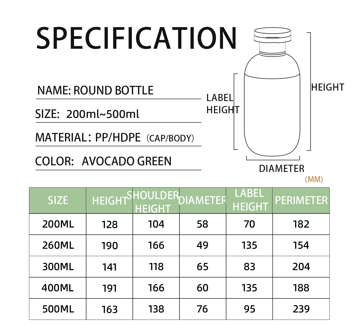 Squeeze Soft Touch Empty Shampoo Conditioner Bottle for Body Lotion Hand wash Cleanser Skin Care Packaging