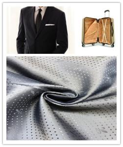 Anti Static Smooth Jacket Lining Fabric Green And Environmental Protection Dyeing