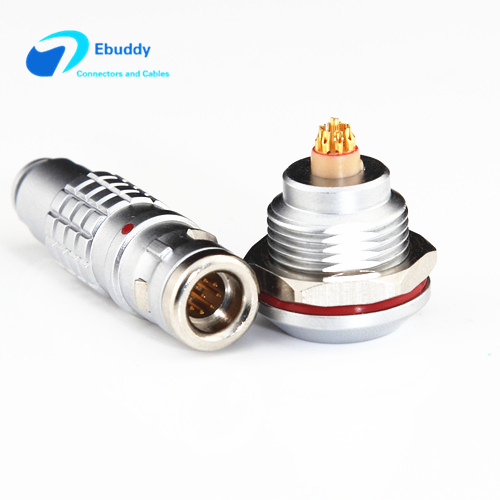 Push Pull Circular Connector Lemo K Series 0K 2pin Male Plug Connector