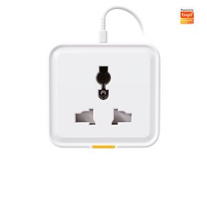 China Tuya Smart Home Plug: Universal Type-C 16A WiFi RF433 Travel Adapter Socket with App Control, Voice Assistant Compatibility, and Energy Monitoring wholesale