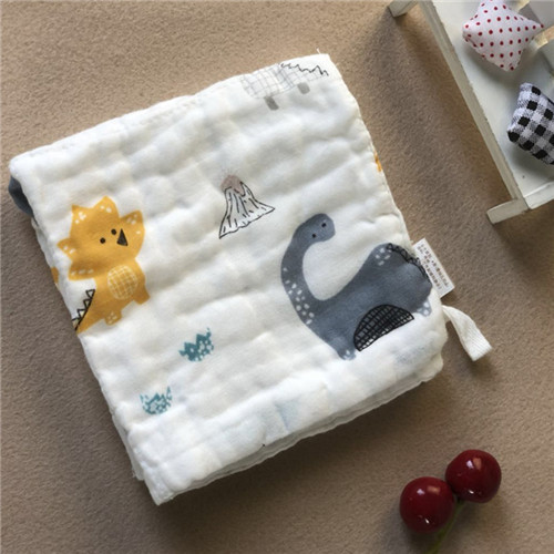China Newborn Muslin Face Washcloths All Natural Plain / Seersucker Hypoallegenic wholesale