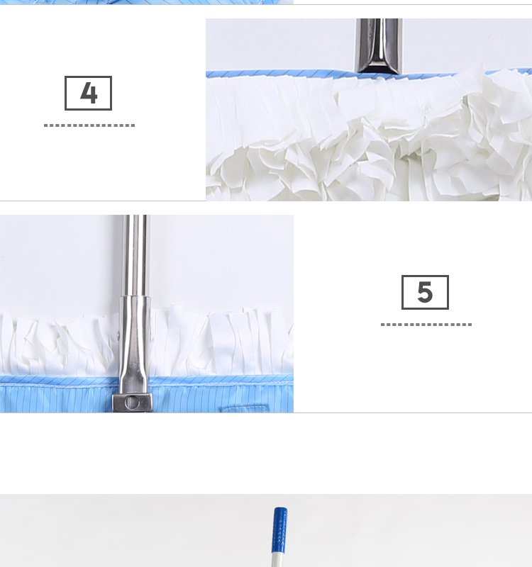 professional esd antistatic cleanroom mop factory with many kinds