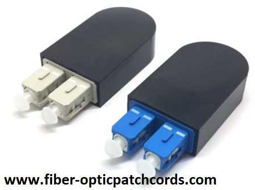 Quality SC UPC LC APC Fiber Optic Loopback OM3 OM4 with ROHS Certification for sale