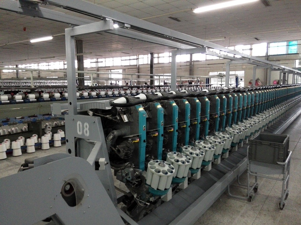 20/2 Plastic Cone Ring Spun Polyester Yarn Color Can Be Customized