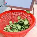 100KG/H Desktop Onion Chopper Cucumber Slicer Machine
