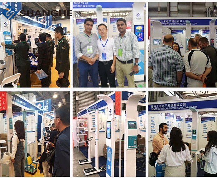 RS232 Bluetooth Metal Cabinet 299mmHg Bmi Check Up Machine