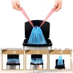 Colorful Recycled PE Garbage Bag Drawstring Trash Bag for Eco-Friendly Waste
