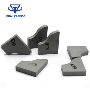 China Grade YG6 Blank Brazed Tungsten Carbide Tip , Sintering Brazed Tips wholesale