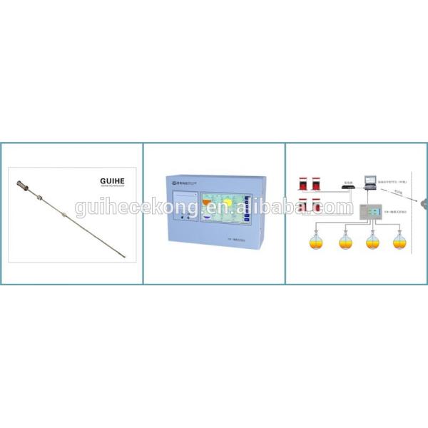 Gas station management system withTank level gauge ATG and Digital leakage detector, float type level meter/sensor