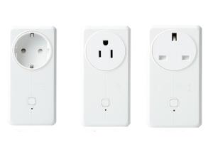 China White Remote Control Plug Socket , Smart Home Sockets OEM Acceptable on sale