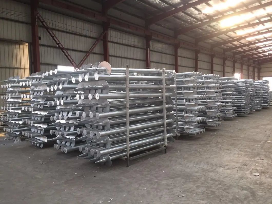 Foundation Repair Solutions Hot-DIP Galvanized Helical Piers Anchor