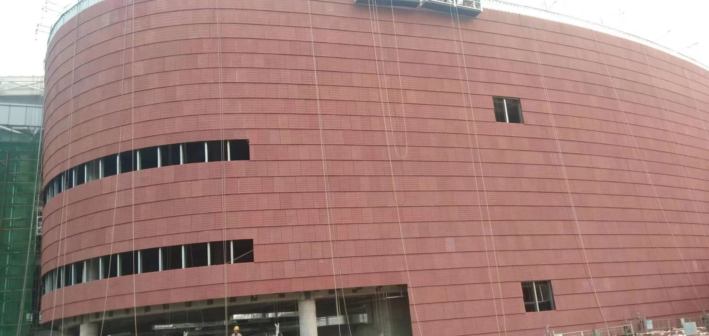 Cut To Size Sandstone Exterior Wall Cladding 40mm Abrasion Resistance