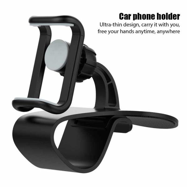 Quality 63mm Dash Cell Phone Holder Multifunction Mobile Stand For Car Dashboard for sale