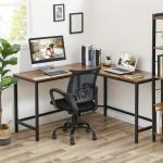 Corner Computer Desk for Sale, L-shaped Computer Desk, Rustic Computer Desk,