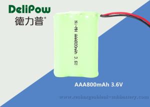 China 3.6V AAA NIMH Rechargeable Battery Pack For Power Tools 800mAh wholesale