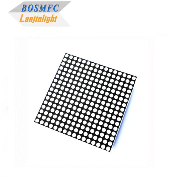 Quality 64x64mm 7 Segment LED Display 16x16 Dot Matrix Blue Light For Elevator Display for sale