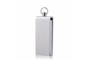 Mini Twist Metal Custom Printed USB Flash Drives With CE ROHS FCC Certification
