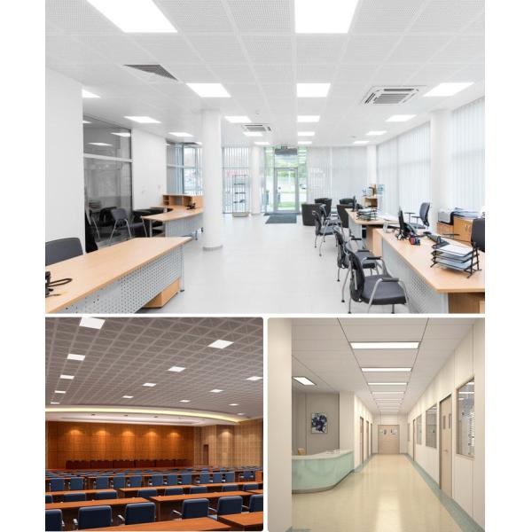 Power Adjustable LED Slim Panel Light 1ft x 4ft Acrylic For Office