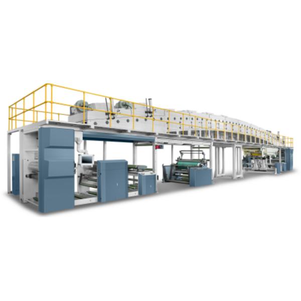 Heat Resistance Kraft Paper Coating Machine Easy Operating Multiple Function
