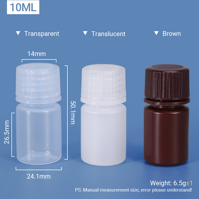 Plastic Screw Cap Wide Mouth Laboratory Chemical Reagent Bottle with ODM Service