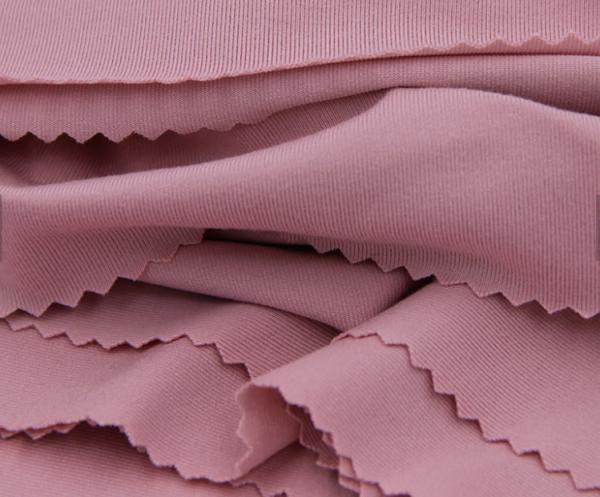 Quality Soft Handle Single Jersey Knitted Fabric Anti - Pilling 90% Polyester 10% Spandex for sale