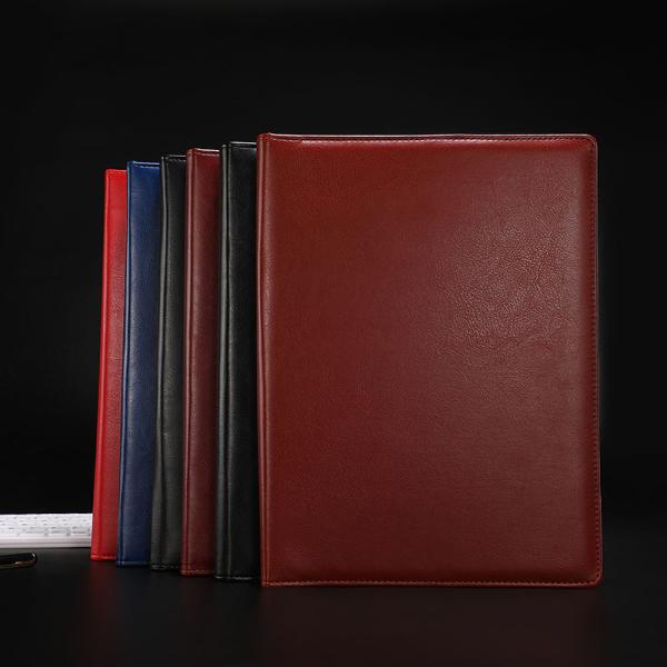 Quality Durable Business PU Leather Notepad Portfolio Multiscene Recyclable Custom Logo for sale