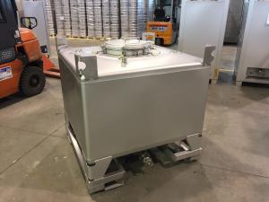 China Single Layer Ibc Shipping Container 1000L Stainless Steel Intermediate Bulk IBC Container wholesale