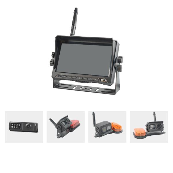 Quality 7 Inch IPS Screen Wireless Rearview Camera DVR Recording For RV for sale