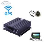 H.265 4CH HD Vehicle Mobile DVR 1080P AI Car Recorder With Alarm Input Pulse
