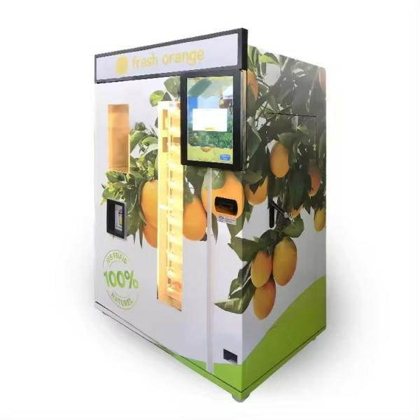 Quality Touch Screen Fresh Orange Juice Vending Machine Customized Payment Automatic Orange Juice Vending Machine for sale