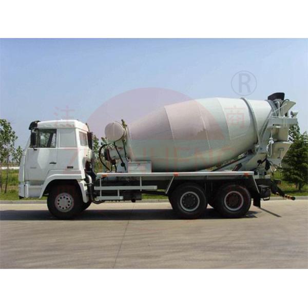 Front Load Ready Mix 10-12m3 Concrete Truck, Low Noise Concrete Boom Pump Truck