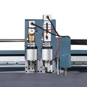 China Digital CNC Machine For Cutting Fabric Single Ply , Round Knife Fabric Cutter 3.5KW wholesale