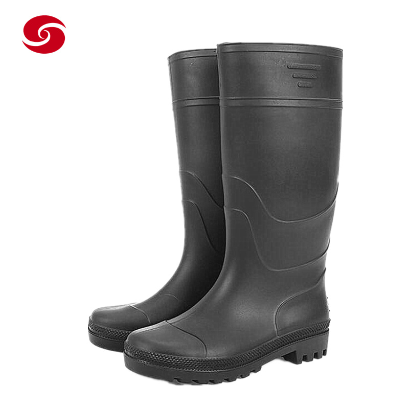 Black Multifunction Boots/Gum Boots/ PVC Boots/ Rubber Boots/ Rescue Boots/Firefighter Boots/ Work Boots/ Duty Boots