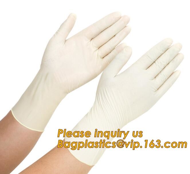 Medical Disposable Nitrile Coated Hand Gloves,Industrial Garden Working Resistant Disposable Nitrile Black Gloves BAGEAS