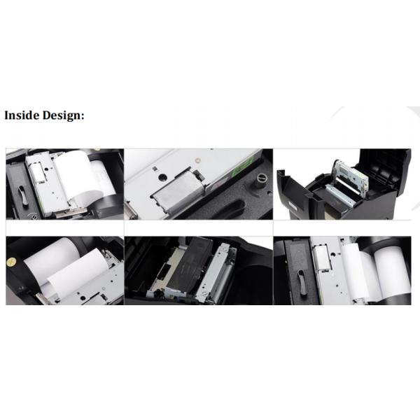 Dot Matrix Printer 76mm Paper POS Receipt Printer Printing Speed 4.5 Line/Second